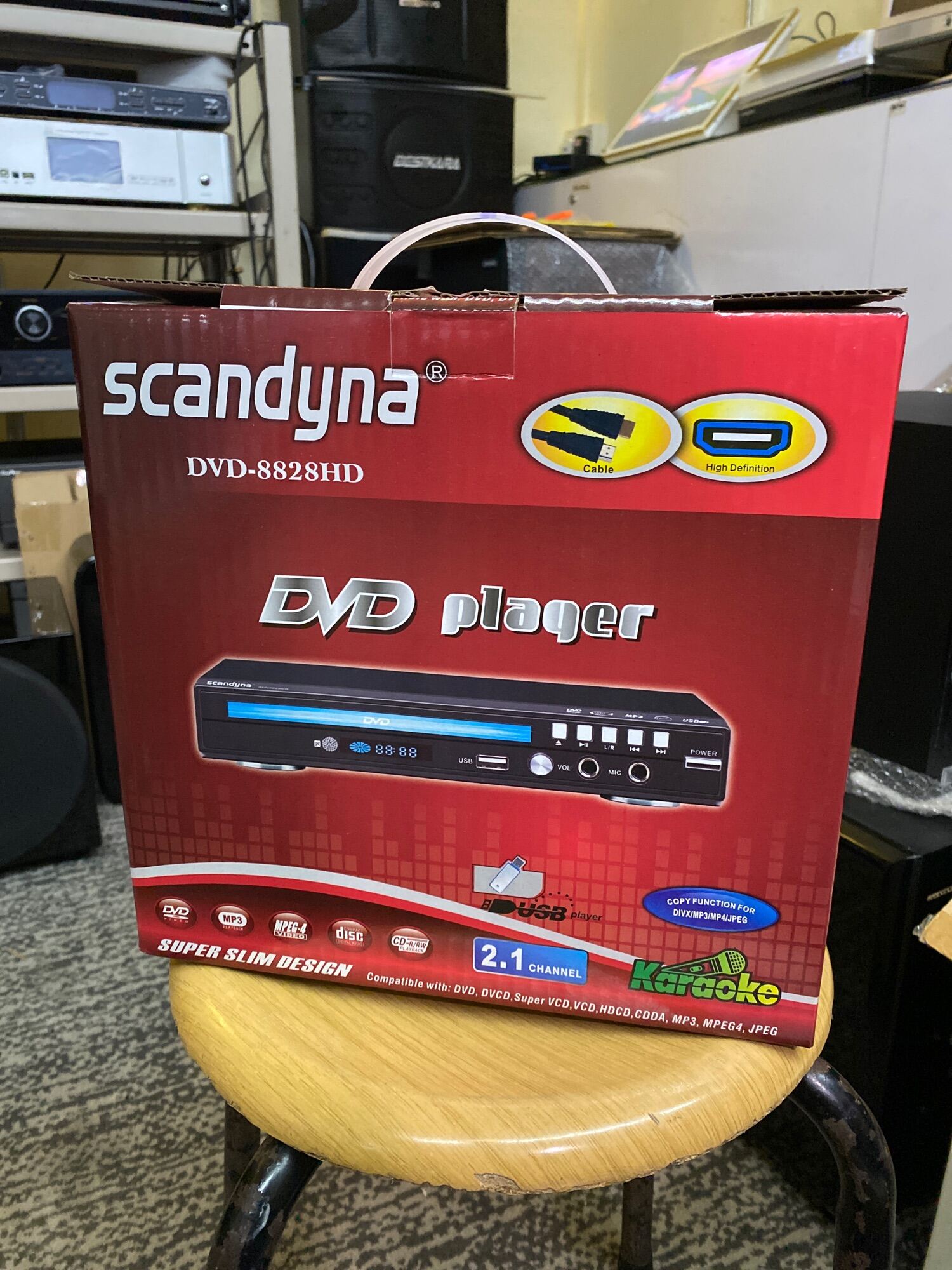 Sigma Audio] Scandyna DVD-8828HD DVD PLAYER | Lazada Singapore