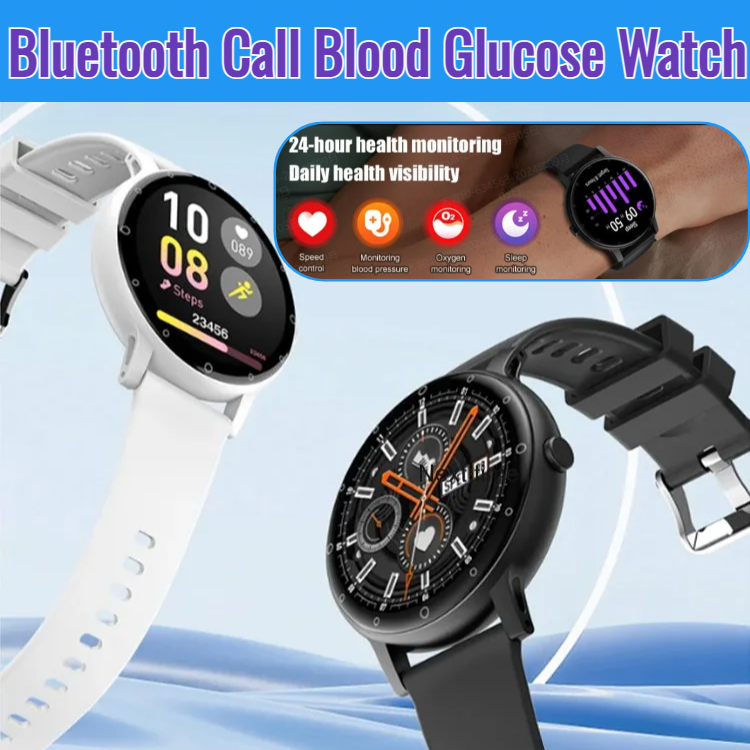 Bluetooth Call Watch AI Waterproof Heart Rate Monitoring Body Temperature Sleep Monitoring Sports Bracelet Smartwatch Fitness Tracker
