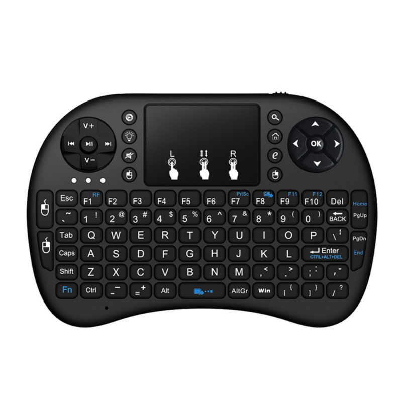 2.4G Wireless Air Keyboard Mouse Qwerty Remote Touchpad Android TV BOX