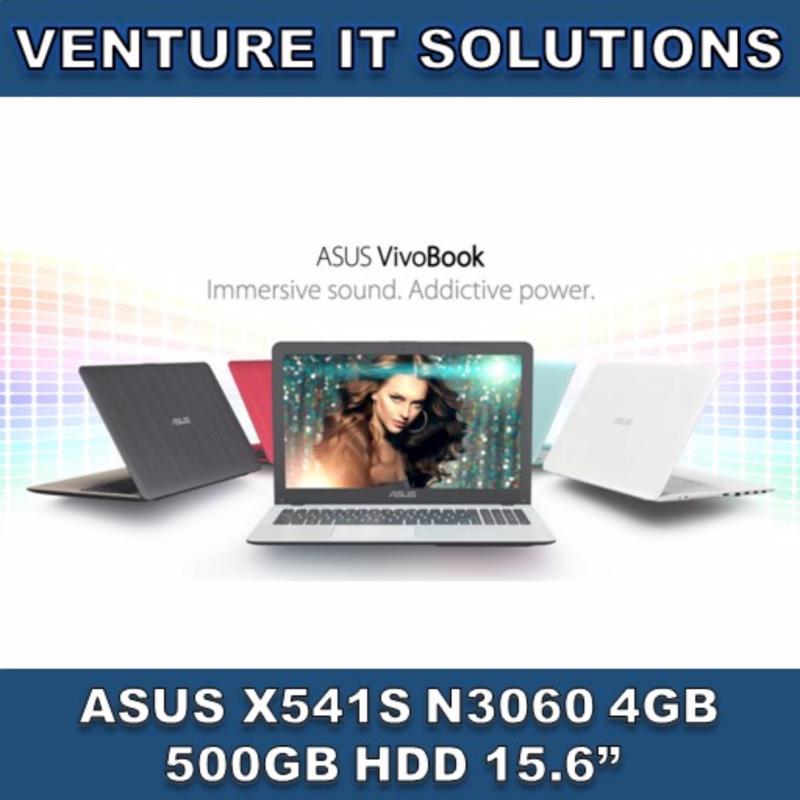 ASUS X541S-AXX346T / INTEL CELERON N3060 1.6 GHZ MAX
2.48 GHZ / 4GB RAM / 500GB HDD / INTEL HD GRAPHICS /
15.6 LED HD DISPLAY / WINDOWS 10 (Red)