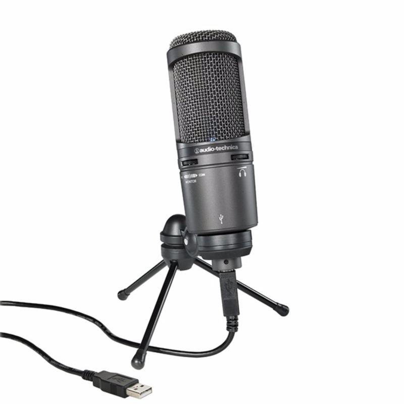 AUDIO TECHNICA AT2020 USB+ Cardioid Condenser USB Microphone Singapore