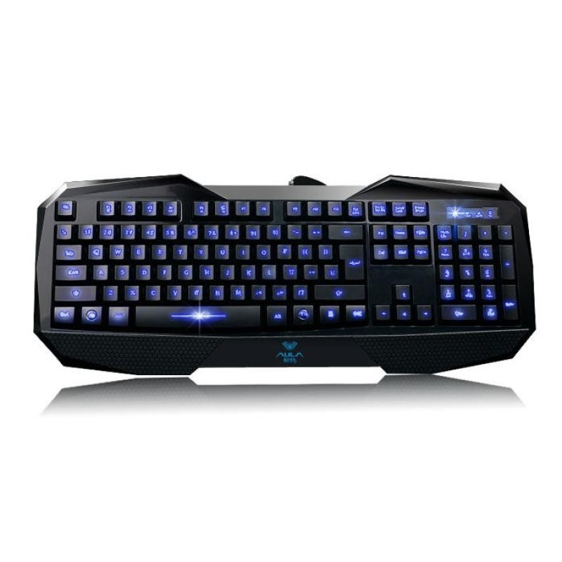 AULA Befire USB Wired Professional Gaming Keyboard with LED Backlight - intl Singapore