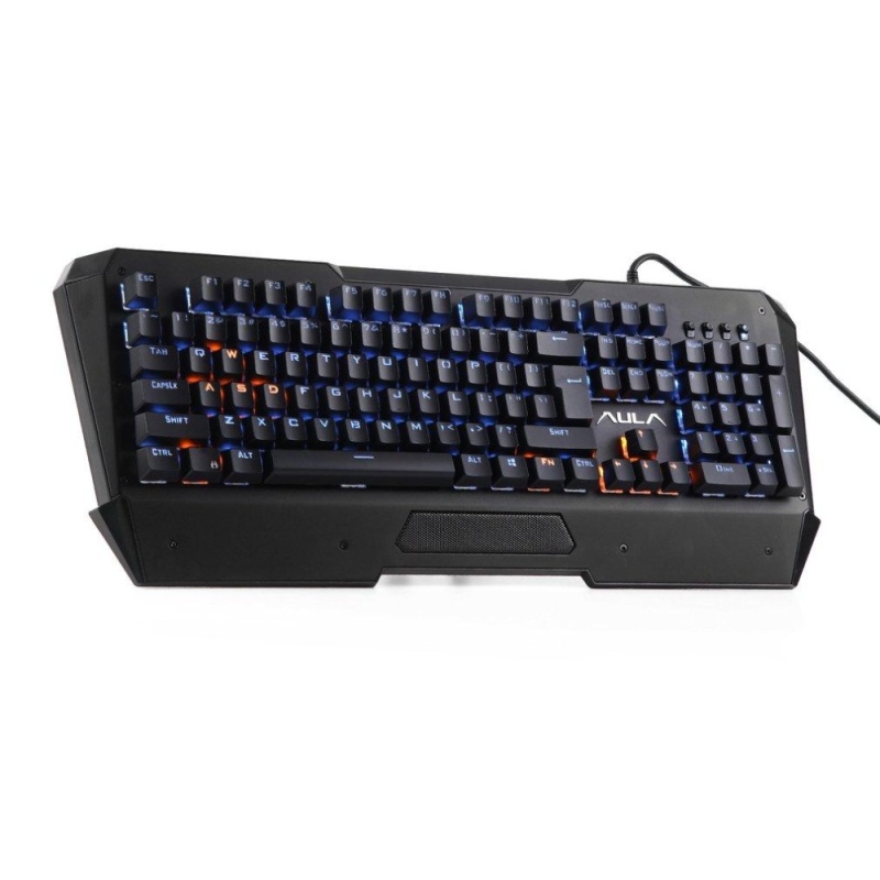 AULA Mechanical Gaming Keyboard 104 Keys LED Backlight for Tablet Desktop - intl Singapore