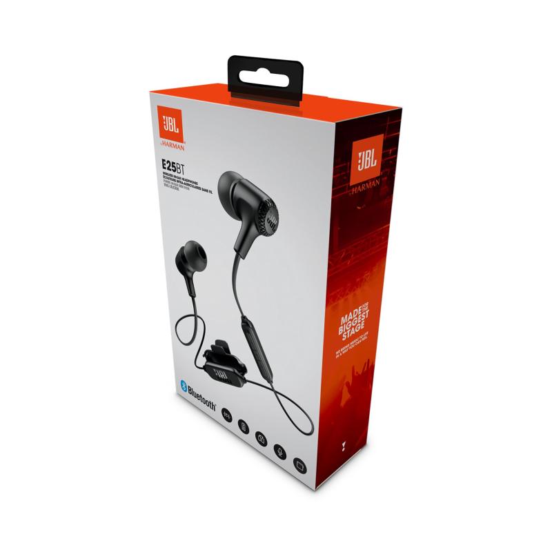 Authentic JBL E25BT Bluetooth In-Ear Headphones (Black) Singapore