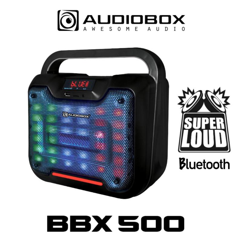boombox with microphone input