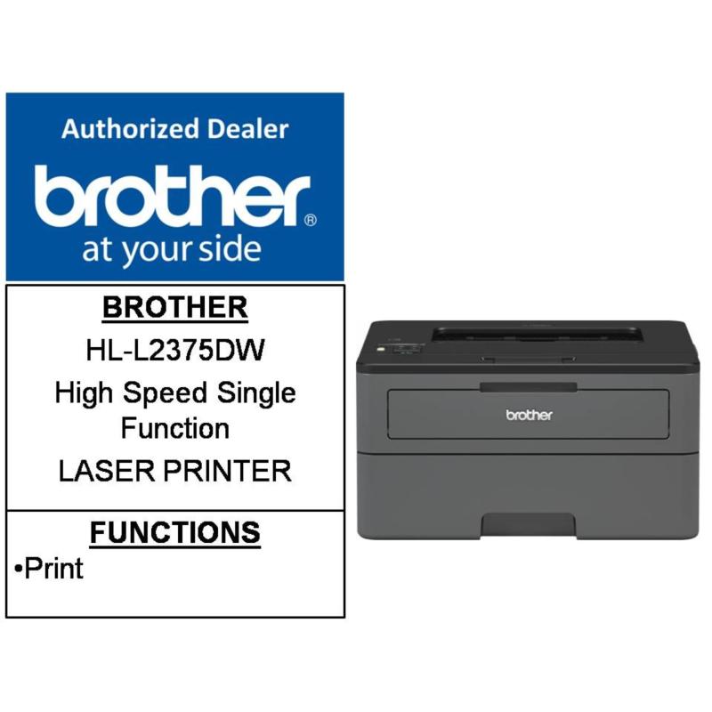Brother HL-L2375DW ** Free $25 Shopping Voucher Till 14 Mar 2018 ** MONO LASER PRINTER Singapore