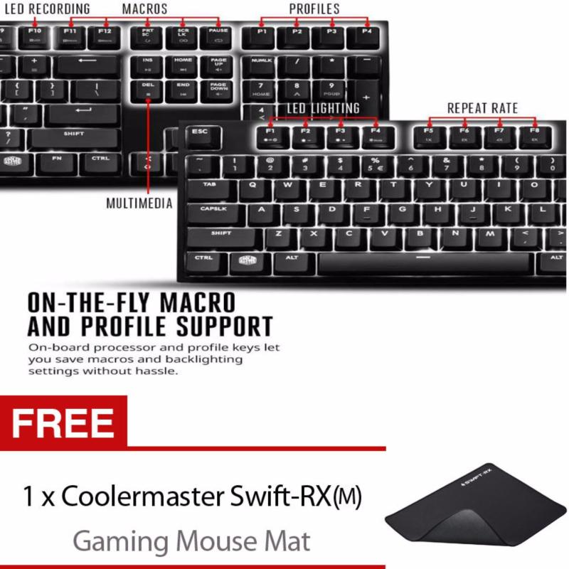Cooler Master MasterKeys Pro L(Cherry MX Red) Singapore