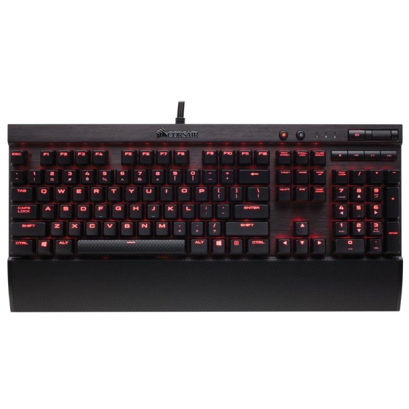 Corsair Gaming K70 LUX Mechanical Gaming Keyboard - Red LED - Cherry MX Red Singapore