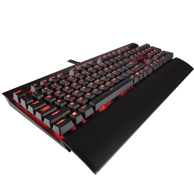 Corsair Gaming K70 Mechanical Gaming Keyboard - Red LED - Cherry MX Brown Singapore