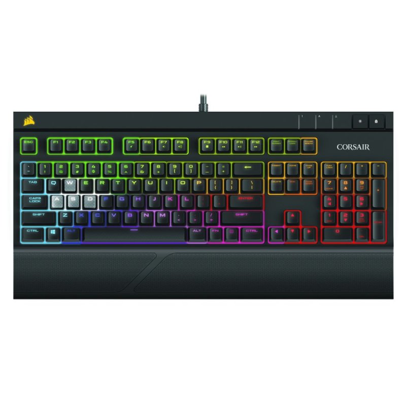 Corsair Gaming STRAFE RGB Mechanical Gaming Keyboard - Cherry MX Red Singapore