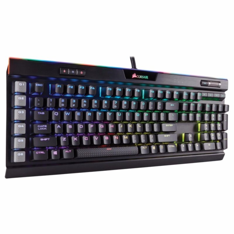 Corsair K95 RGB PLATINUM Mechanical Gaming Keyboard — Cherry MX Speed — Black Singapore