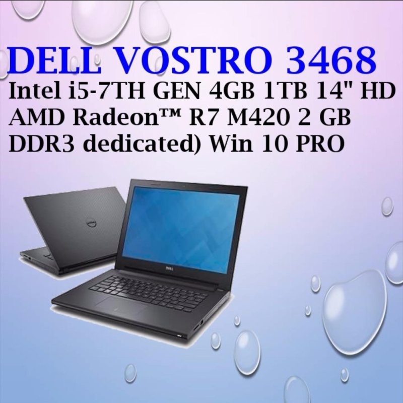 DELL VOSTRO 3468 i5-7th GEN/4GB/1TB/WIN10 PRO - Business Notebook