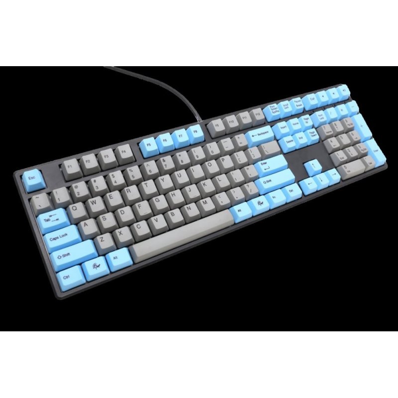 Ducky One Grey/Blue PBT (Brown Switch)