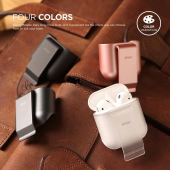 Elago Carrying Clip Case For AirPods Case (Black) April 2018 - 4 Elago Carrying Clip Case for AirPods Case (Black) - 4