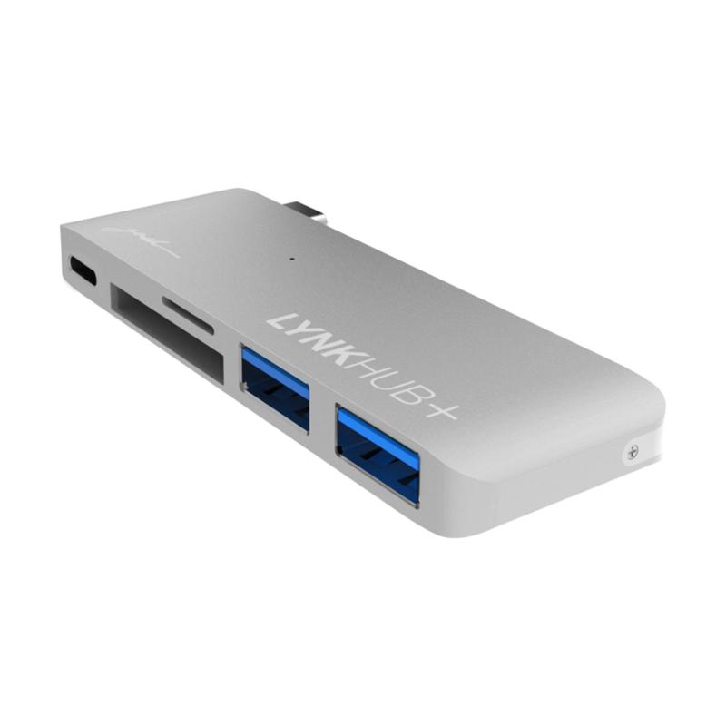 Gosh LynkHub+ USB C Hub Silver