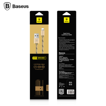 Baseus 0.5m USB Cable Nylon Braided Fast Data Sync Charging Lightning Cable For IPhone(Silver) - Intl April 2018 - 5 Baseus 0.5m USB Cable Nylon Braided Fast Data Sync Charging Lightning Cable For iPhone(Silver) - Intl - 5
