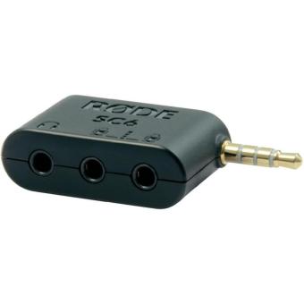 RODE SC6 Dual TRRS Microphone Input And Headphone Output (For Apple IPhone Or Android Smartphones) April 2018 - 2 RODE SC6 Dual TRRS Microphone input and headphone output (For Apple iPhone or Android Smartphones) - 2