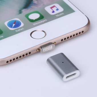 Magnetic Adapter Charger USB Charging Cable For Apple IPhone 6/ 6S Plus (Silver) - Intl April 2018 - 4 Magnetic Adapter Charger USB charging Cable For Apple iPhone 6/ 6S Plus (Silver) - intl - 4
