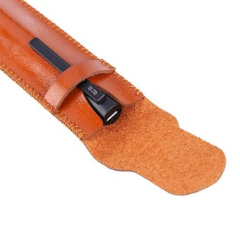 Stylus Protective Case Cover Sleeve Pouch Capacitive Pen Holder For Apple Pencil Light Brown - Intl April 2018 - 4 Stylus Protective Case Cover Sleeve Pouch Capacitive Pen Holder for Apple Pencil Light Brown - intl - 4