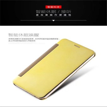 Smart Sleep Mirror Leather Case Cover For Oppo R9 Plus (Gold) - Intl April 2018 - 4 Smart Sleep Mirror Leather Case Cover For Oppo R9 Plus (Gold) - intl - 4