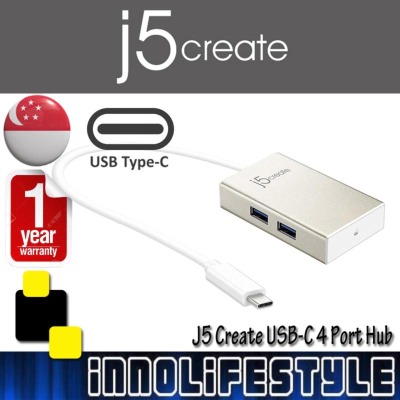 J5 Create JCH343 USB-C 4 Port Hub