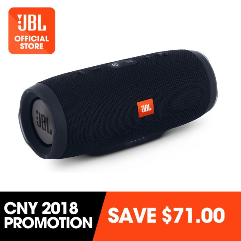 JBL Charge 3 portable Bluetooth speaker (black) #PROMO Singapore