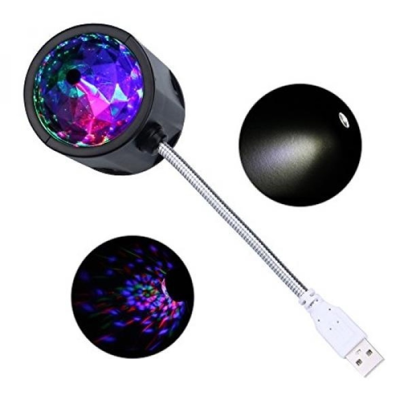 JUDYelc Mini LED Portable Stage Light / Desk Lamp Dual ...