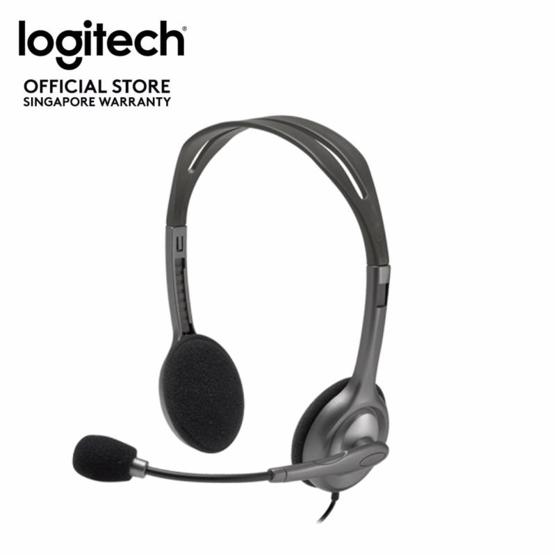 Logitech H111 Basic Stereo Headset with Single 3.5mm Jack Singapore