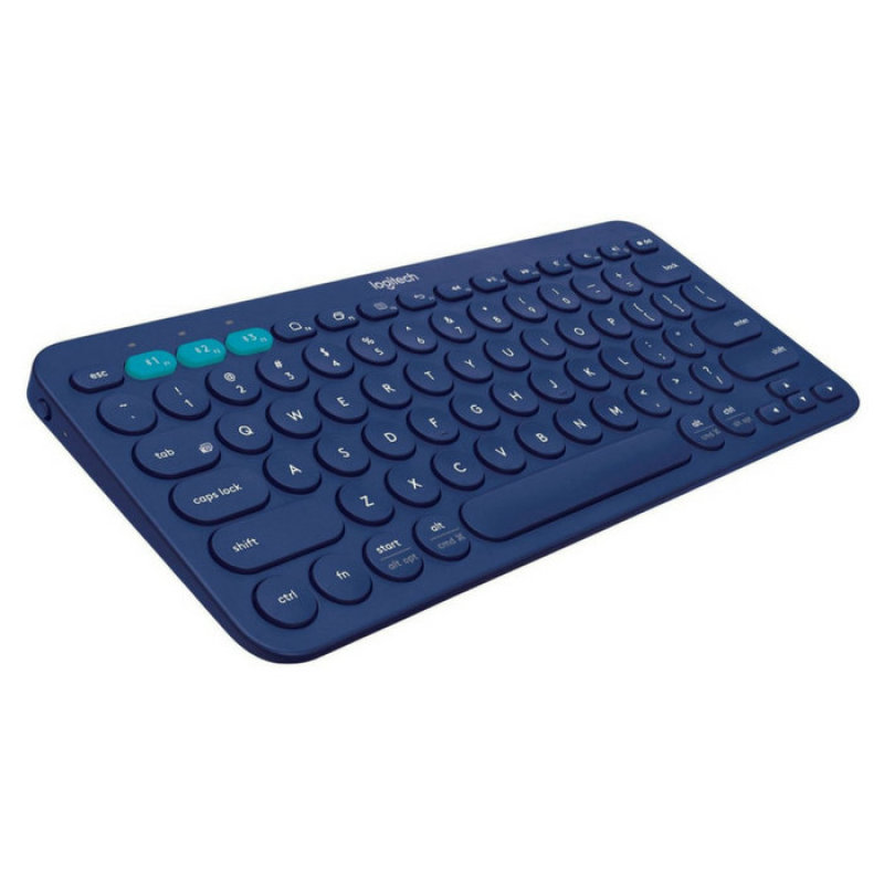 Logitech K380 Blue Multi-Device Bluetooth Keyboard Singapore
