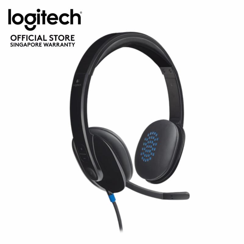 Logitech H540 High Performance USB Headset with Premium Ear Pad and Inline Audio Control Singapore