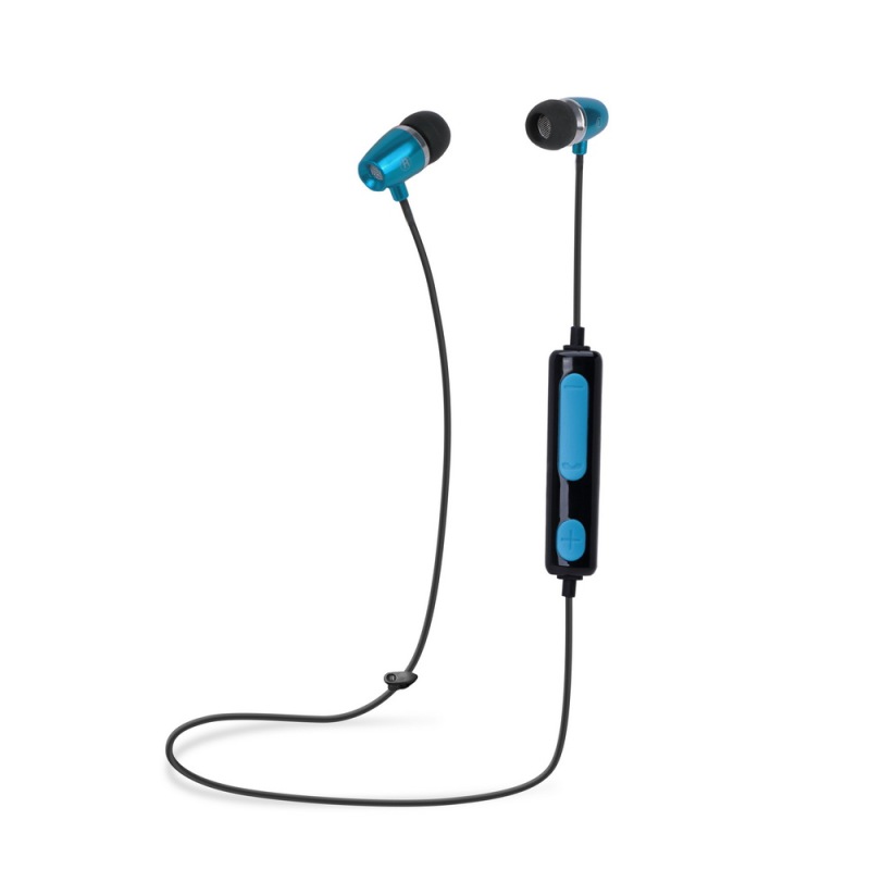 niceEshop Bluetooth Headset Sweatproof Wireless Bluetooth V4.1 Earphones In-Ear Sports Headphones Earbuds with Microphone (Blue) Singapore