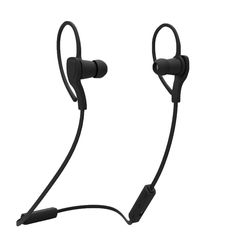 niceEshop Wireless Bluetooth 4.1 Stereo Earphone Headphone with Mic (Black) Singapore