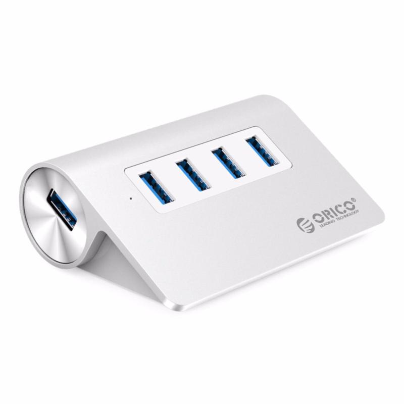 ORICO Aluminum 4 Port USB3.0 Hub for Smartphones, Tablets, Laptops, Desktops, and Other Apple Devices (M3H4-V1)