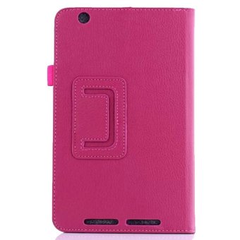 PU Leather Cover Case For Acer Iconia One 8 B1-810 Magenta June 2018 - 2 PU Leather Cover Case for Acer Iconia One 8 B1-810 Magenta - 2