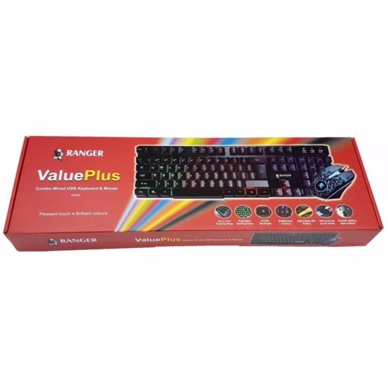 Ranger ValuePlus Combo Wired USB Keyboard & Mouse Singapore