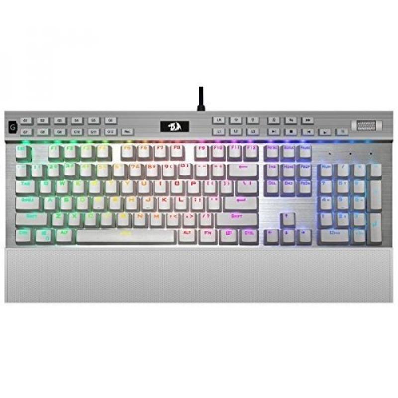 Redragon K550 Yama RGB LED Backlit Customizable Mechanical Gaming Keyboard (White) Singapore