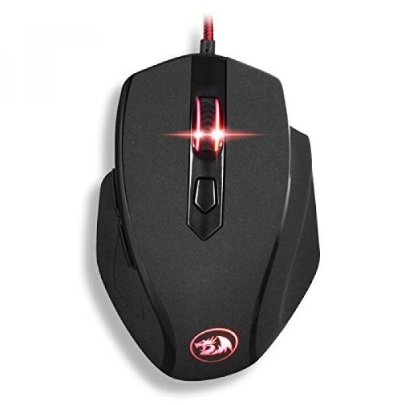 Redragon M709 TIGER 10000 DPI Programmable Wired Computer Gaming Mouse with 7 Buttons for Notebook, PC, Laptop, Computer, MacBook - intl Singapore
