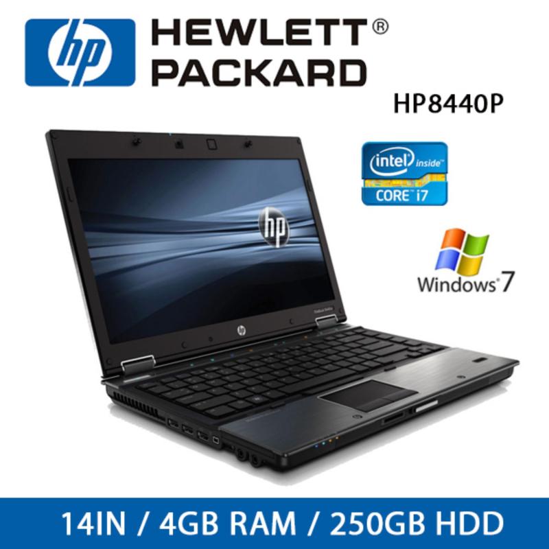 Refurbished HP 8440P Laptop / 14 Inch / I5 / 4GB RAM / 250GB HDD /
Win 7 / One Month Warranty