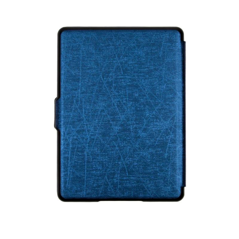 Slim Leather Case Smart Cover For Amazon Kindle Paperwhite 2016 Sleep Wake Dark Blue Intl Singapore