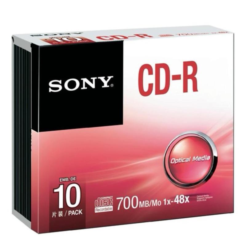 Sony CD-R 10 pieces with slim case