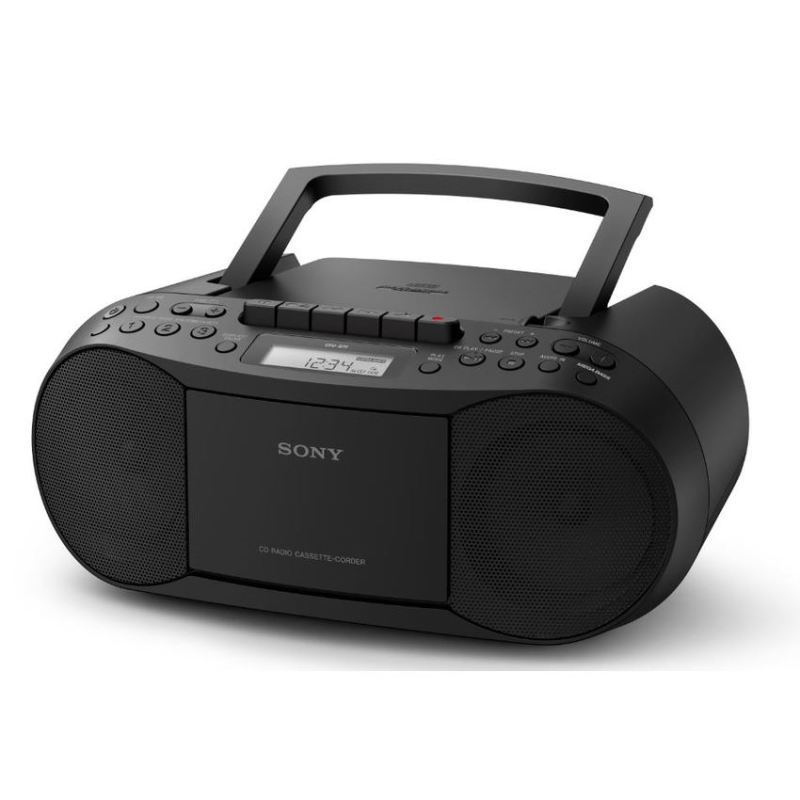 Sony CFD-S70 CD/Cassette Boombox with Radio (BLACK) Singapore