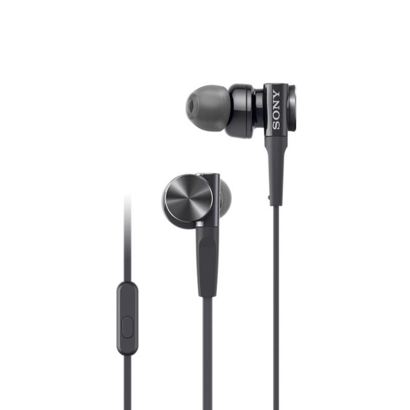 Sony Singapore MDR-XB75AP EXTRA BASS In-Ear Headphones (Black) Singapore