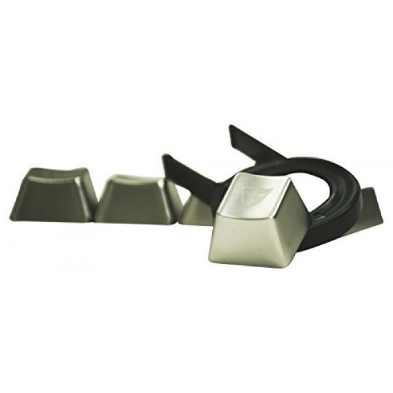 Tesoro K1 Aluminum ECS, WASD, W A S D, First-Person Shooting Game, 5 Keycaps and Puller for all Cherry MX Switch or equivalent Mechanical Keyboard TS-K1 - intl Singapore