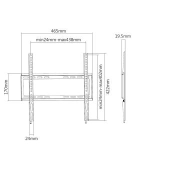 TITAN SGB 401 FIXED TV BRACKET June 2018 - 2 TITAN SGB 401 FIXED TV BRACKET - 2