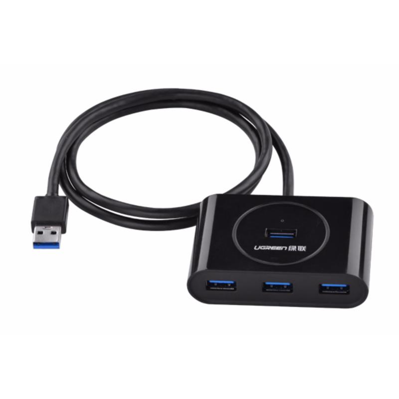 Ugreen USB 3.0 HUB Super Speed External 4 Port Usb Splitter with Micro Usb Interface for Macbook Air Laptop PC Computer Usb Hubs (50CM)