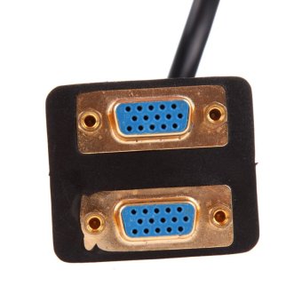 VGA 1 Male To Dual 2 VGA Female Converter Splitter Y Cable Gold Plated (EXPORT) June 2018 - 5 VGA 1 Male to Dual 2 VGA Female Converter Splitter Y Cable Gold Plated (EXPORT) - 5