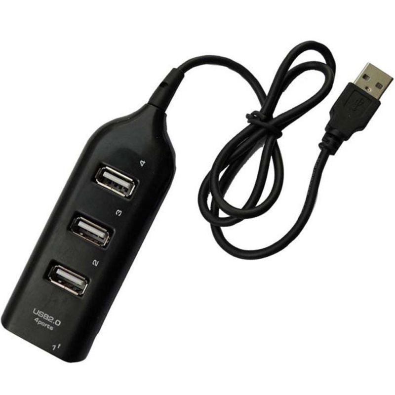 vishine mall-4 Port USB 2.0 Multi HUB Splitter Expansion For Desktop PC Laptop Adapter - intl