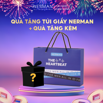 QUÀ TẶNG TÚI GIẤY NERMAN + QUÀ TẶNG KÈM