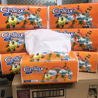 KHĂN GIẤY RÚT CELLOX 260 TỜ 250G/ GÓI