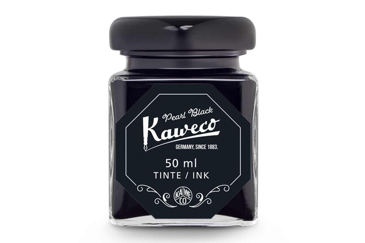Kaweco lọ mực Pearl Black 50ml